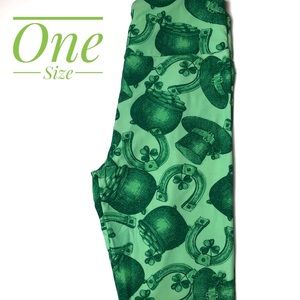 LuLaRoe St. Patrick’s Day Leggings One Size